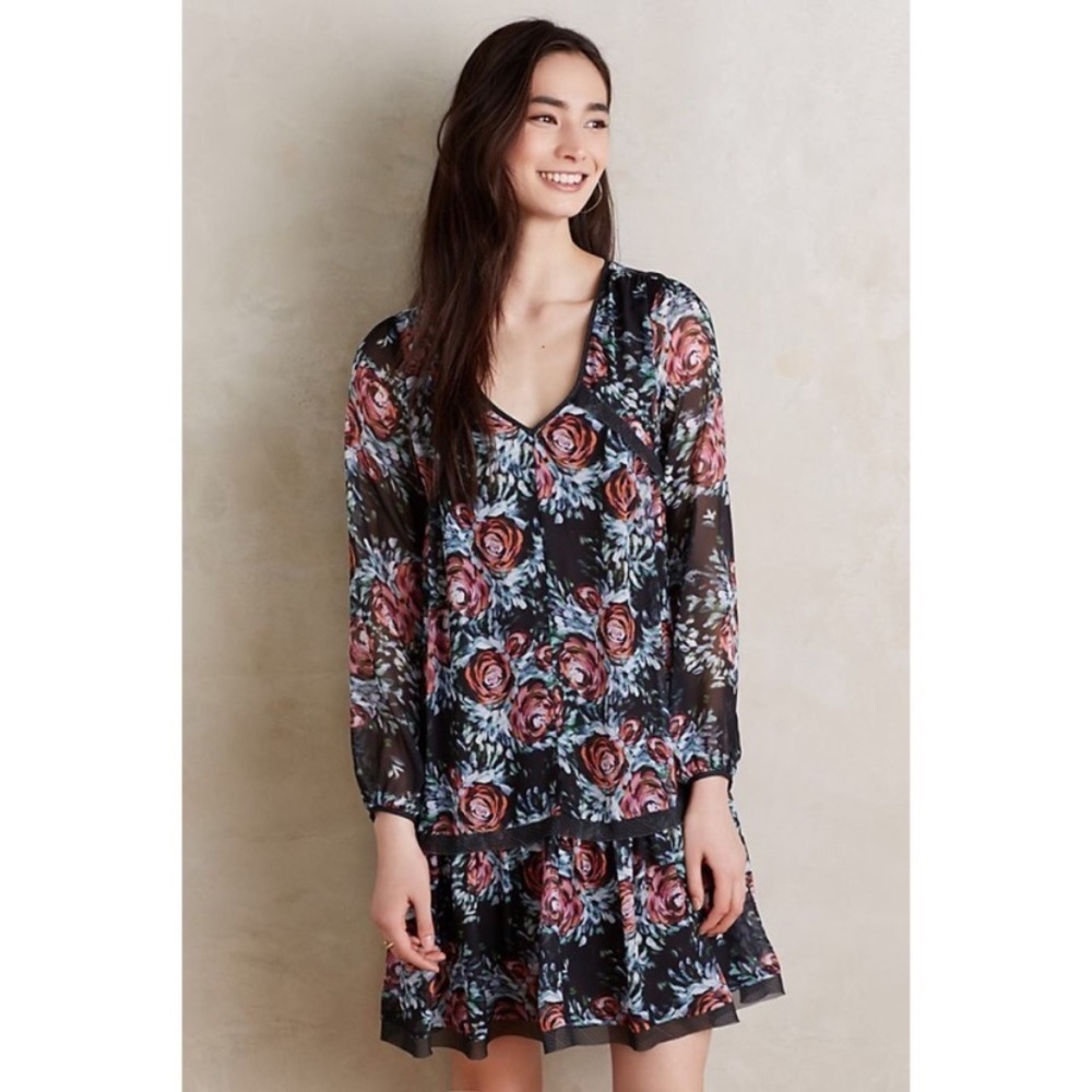 Anthropologie Maeve Augusta Swing Summer Dress
